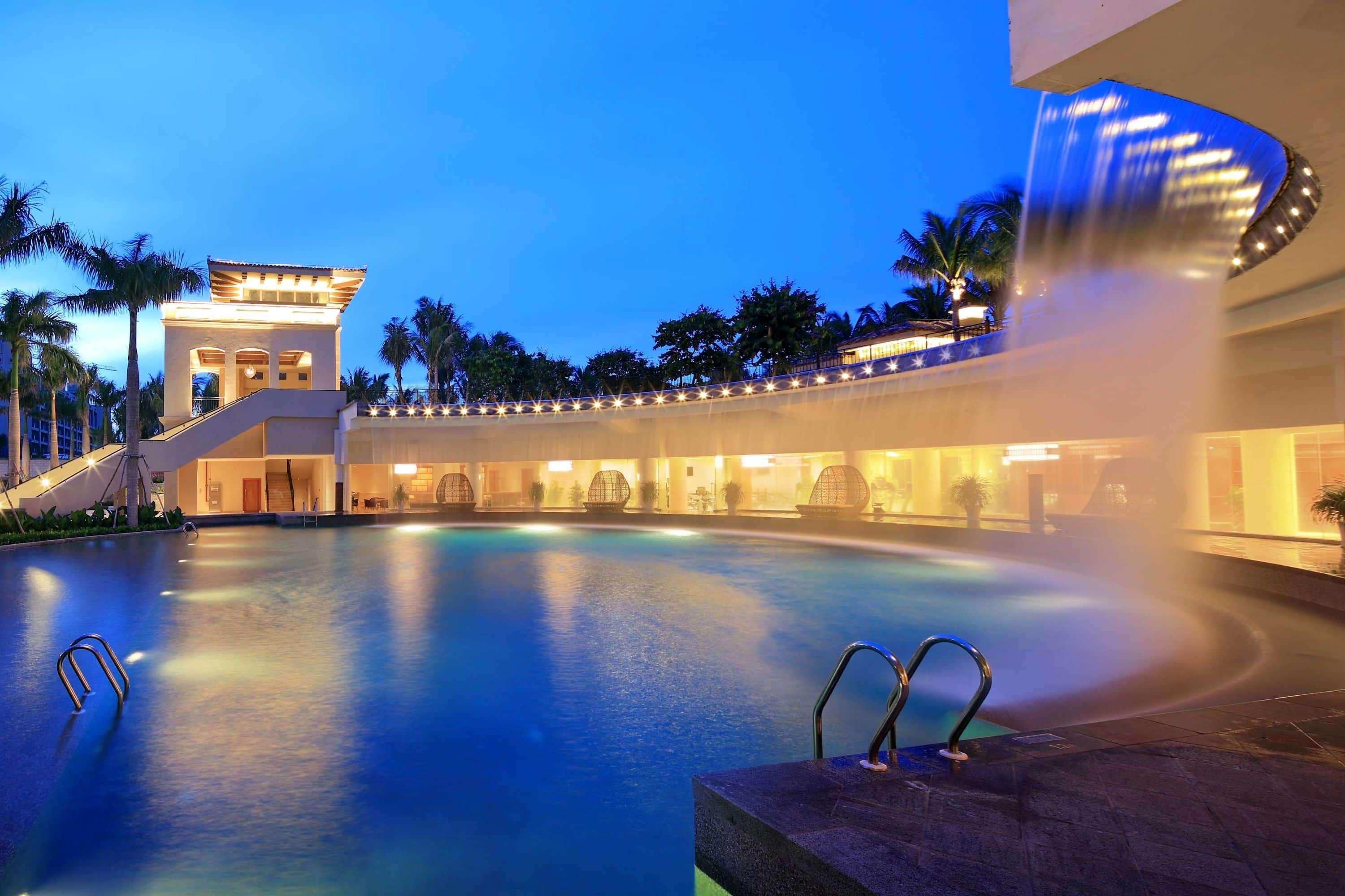 Wyndham Grand Plaza Royale Hainan Longmu Bay Ledong Exterior foto
